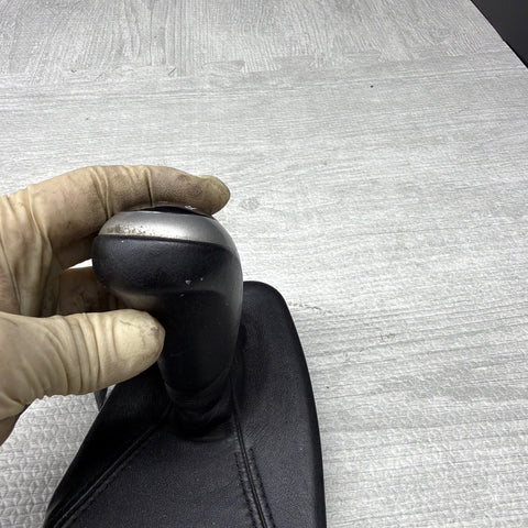 08-13 OEM BMW E90 E92 E93 M3 Shifter Knob Boot Plate Dual Clutch Transmission