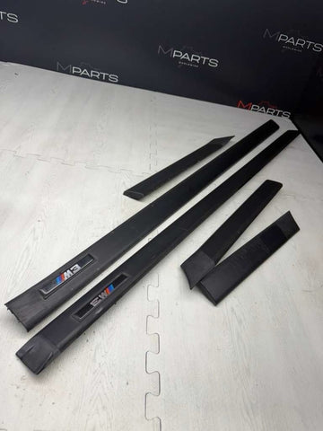 Genuine 94-99 BMW E36 M3 Coupe Door Trims Mouldings Set