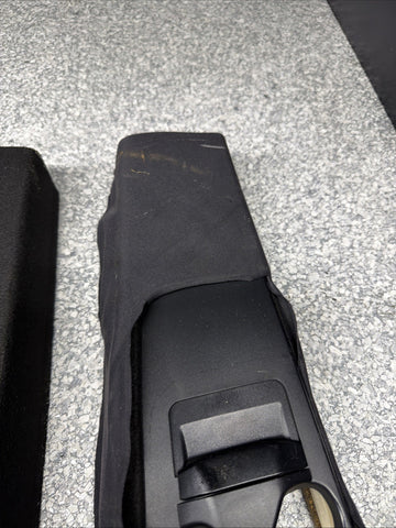 BMW E46 M3 Coupe B Pillars Trims Cover Black 330ci 325ci 328ci *Tab*