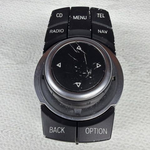 09-13 BMW E70 E82 E90 E92 E93 335 M3 CIC Navigation iDrive Controller Knob OEM