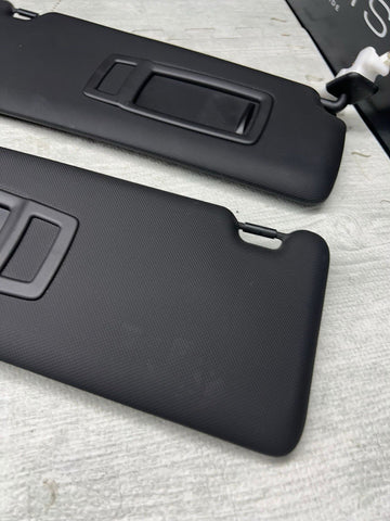 12-20 OEM BMW F30 F32 F80 F82 M3 M4 Interior Sun Visors Black