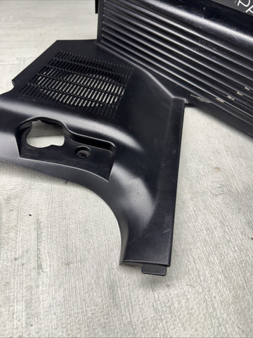 BMW Z3 Z3M Front Left M Kick Panel Dead Pedal Black OEM *Crack*