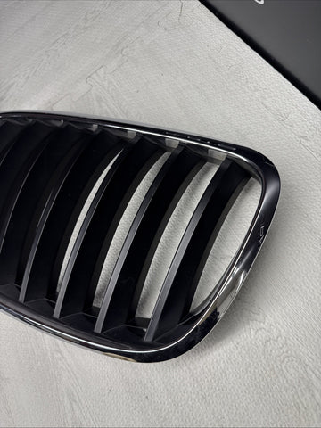 06-14 BMW E70 E71 X5 X6 Front Left & Right Grille Air Vent Trim Set Assy OEM