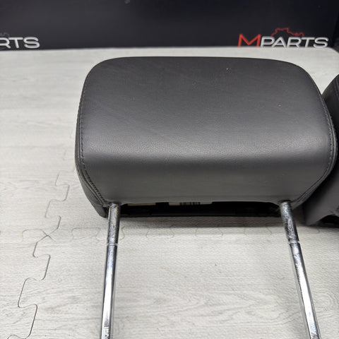 2001-2006 BMW E46 M3 Convertible Black Rear Headrests Head Rests Pair
