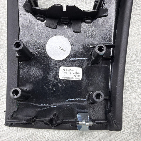 BMW E90 E92 M3 08-13 MANUAL CIC LEATHER CENTER CONSOLE TRIM OEM *Notes*