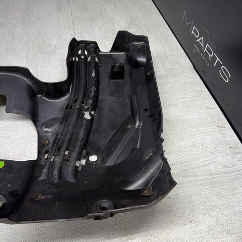 09-15 BMW 1/3 X1 N55 Rear Engine Motor Ignition Covering Insulation OEM 7593833