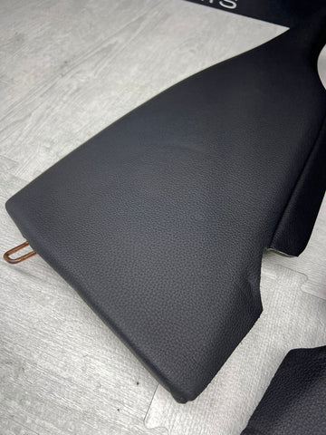 14-21 OEM BMW F22 F87 M2 Rear Side Seat Panels Covers Bolsters Black