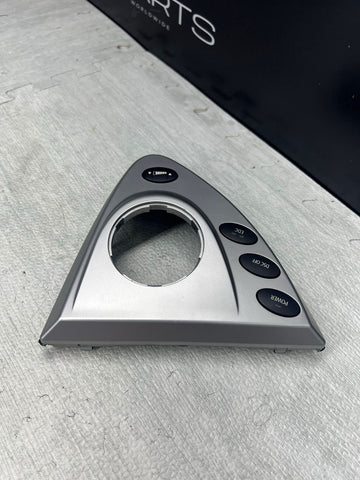 06-10 BMW E63 E64 M6 SMG Gear Shifter Selector Trim Cover w/ Switch Buttons OEM