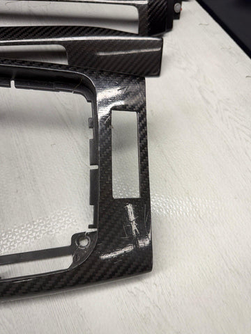 BMW E46 M3 01-06 Convertible Carbon Fiber Interior Trim Dashboard Karbonius