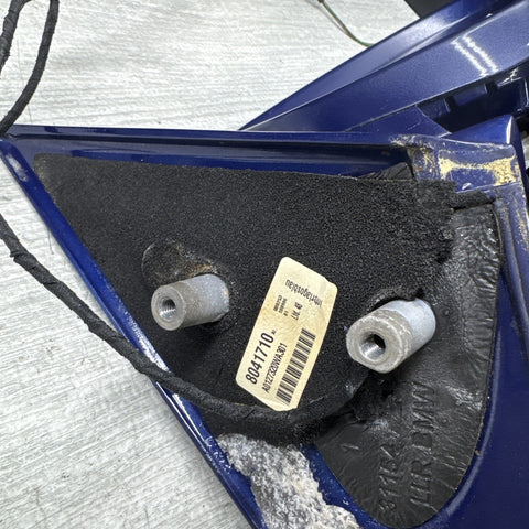 2006-2008 BMW E63 E64 M6 Door Mirrors Set Interlagos Blue *Notes*