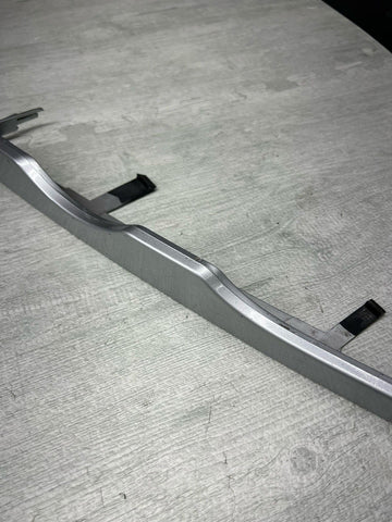 00-06 BMW E46 330Ci M3 Left Driver Side Headlight Lower Molding Trim Silver OEM