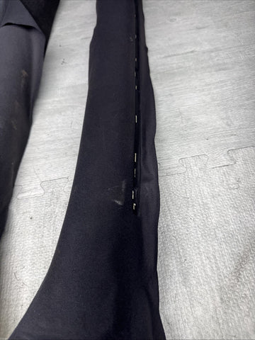 2001-2006 BMW M3 E46 Coupe Front Left Right A Pillar Trim Cover Black OEM