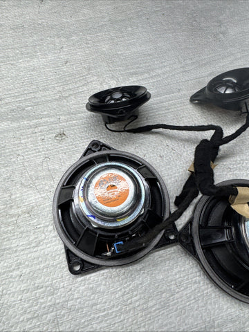 BMW G87 M2 3 SERIES M340I GENUINE REAR DOOR SPEAKERS & TWEETERS OEM 65132622852