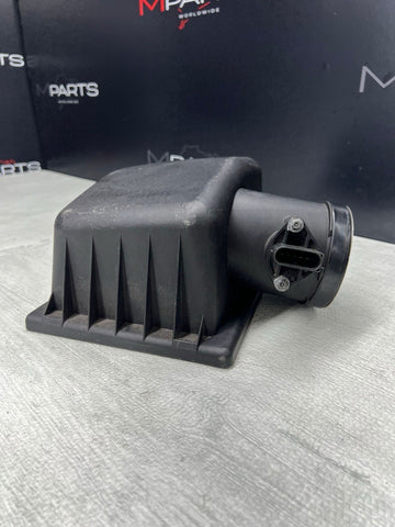 01-06 BMW E46 M3 S54 Air Filter Intake Suction Box Original Top Only + MAF