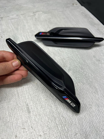 Genuine BMW F87 M2 Gloss Black Side Fender Grilles