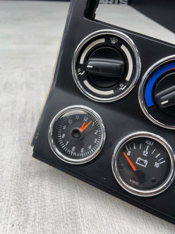 98-02 BMW Z3 M Z3M Trim Center Console Gauge Climate Controls Black 51162491387