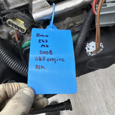 2008 BMW 06-10 E60 E63 E64 M5 M6 S85 V10 Complete Engine Motor 113k Miles