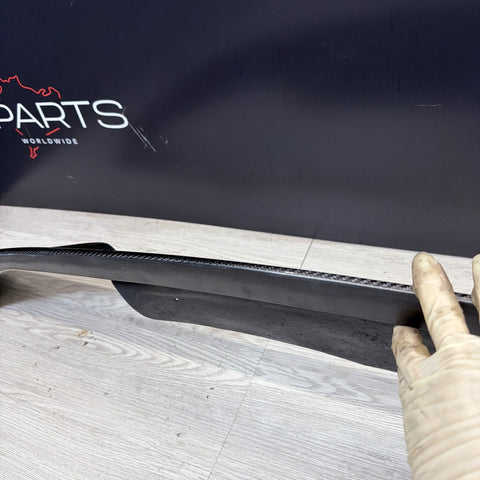 NEW BMW 01-06 E46 M3 CSL Style Front Bumper Lip Spoiler Carbon Fiber BEST FIT