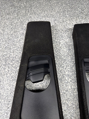 BMW E46 M3 Coupe B Pillars Trims Cover Black 330ci 325ci 328ci