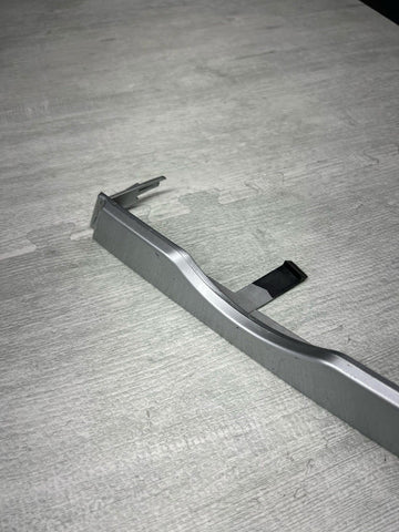 00-06 BMW E46 330Ci M3 Left Driver Side Headlight Lower Molding Trim Silver OEM