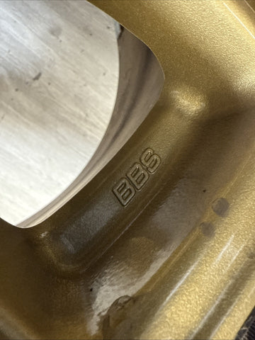 BBS CH017 19” BMW 01-06 E46 M3 Wheels Rims Staggered Set Gold