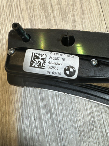 14-16 BMW F06 M6 SHIFTER TRIM w/ SUSPENSION PDC CAMERA SWITCH BUTTONS