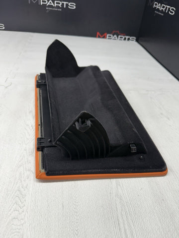 Front Right Dash Glovebox 51168747562 BMW 21-26 G80 M3 Kyalami Orange Leather
