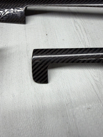 BMW E46 M3 01-06 Convertible Carbon Fiber Interior Trim Dashboard Karbonius