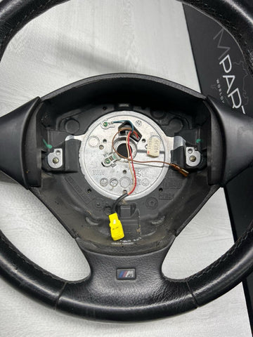 BMW Z3 M Z3M Roadster Steering Wheel M Sport 3 Spoke Black OEM