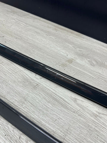 14-25 BMW F16 X6 F86 X6M Roof Drip Mouldings Trims Dravit Grey Pair Set OEM