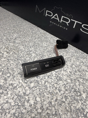 08-13 BMW E90 E92 E93 M3 CENTER CONSOLE EDC DSC TRACTION SWITCH *BROKEN