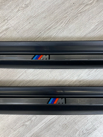 98-02 BMW Z3 M Z3M Coupe Door Sills Trims Covers Plates 51478397502, 51478397501