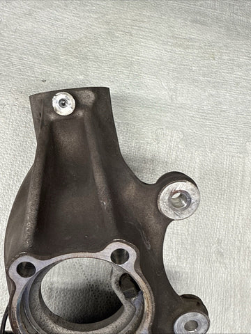 15-20 OEM BMW F80 F82 F83 M3 M4 Front Left Driver Hub Spindle Knuckle No Bearing