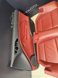 01-06 BMW E46 M3 OEM Complete Convertible Interior Imola Red Powered Heated