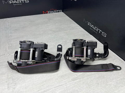 BMW 21-25 G82 M4 Coupe Competition Front Seat Belts Seatbelts 72118097752 OEM
