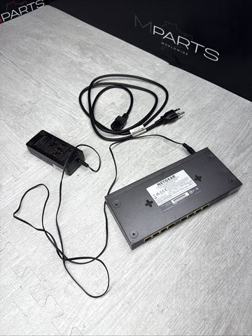 NETGEAR GS108LP ProSafe 8-Port Unmanaged Gigabit Ethernet PoE Switch