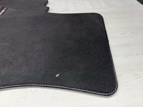 BMW 19-23 G30 F90 M5 Black Carpet Floor Mats OEM Right Front + Rears Only