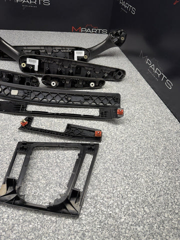 01-06 BMW E46 M3 Convertible Interior Armrests Trim Set Titan Shadow *Notes*