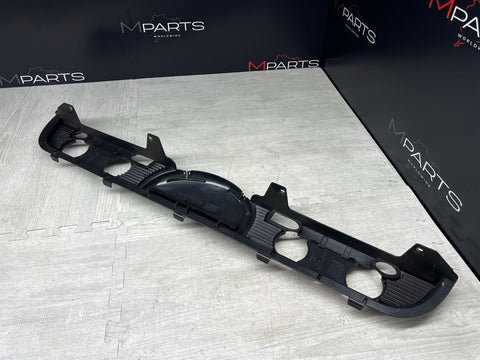 01-06 BMW E46 CONVERTIBLE REAR SEAT ROLLOVER BAR TRIM COVER 8204279 OEM BLACK