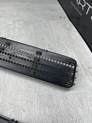 01-06 BMW E46 M3 Left Right Fender Vent Grilles Grills Trims Chrome Genuine OEM