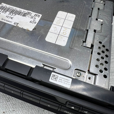 2008–2013 BMW 3 Series E90/E92/E93 Radio Navigation Head Unit OEM 9185537-01