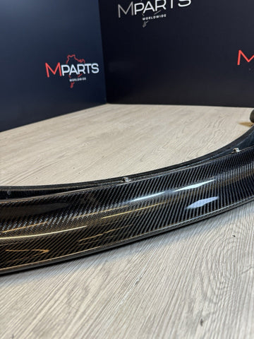 PICKUP ONLY 08-13 BMW E90 E92 E93 M3 GT4 Style Carbon Fiber Front Bumper Lip NEW