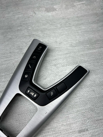 13-16 BMW F10 M5 CENTER CONSOLE PARKING BRAKE MULTI SWITCH PDC SUSPENSION TRIM