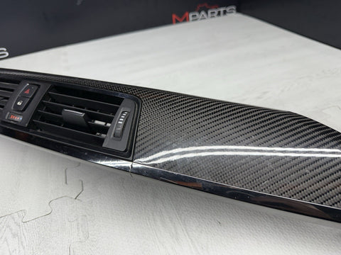 15-20 BMW F80 M3 F82 F83 M4 Carbon Fiber Interior Dash Vent Trim OEM *Broken