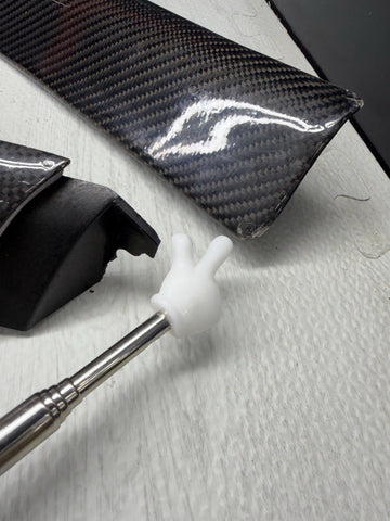 BMW E46 M3 01-06 Carbon Fiber Interior Trim Dashboard Dash Board Set *Notes*