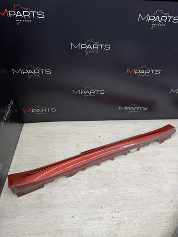 15-20 OEM BMW F82 F83 M4 Right Passenger Side Skirt Rocker Panel Sakhir Orange