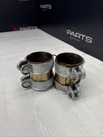 BMW 21-26 G80 G82 G83 M3 M4 Exhaust Midpipe Clamps OEM Genuine