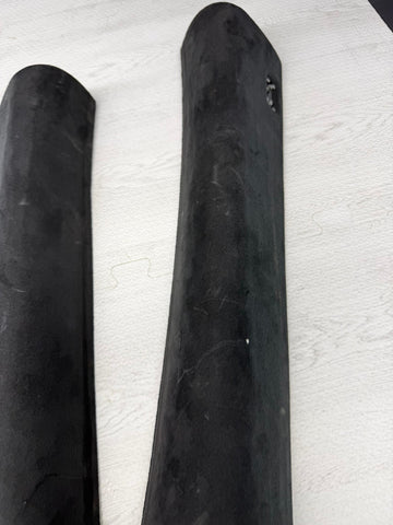 06-10 BMW E63 M6 COUPE Interior A-Pillar Trim Panel Pair L&R ALCANTARA Set OEM