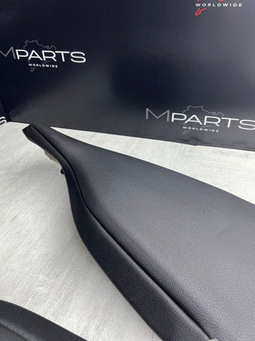 14-21 OEM BMW F22 F87 M2 Rear Side Seat Panels Covers Bolsters Black