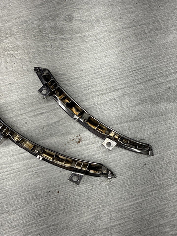 07-10 BMW E90 E92 E93 328 335 STEERING WHEEL TRIMS STRIPS 3056243 OEM 221585